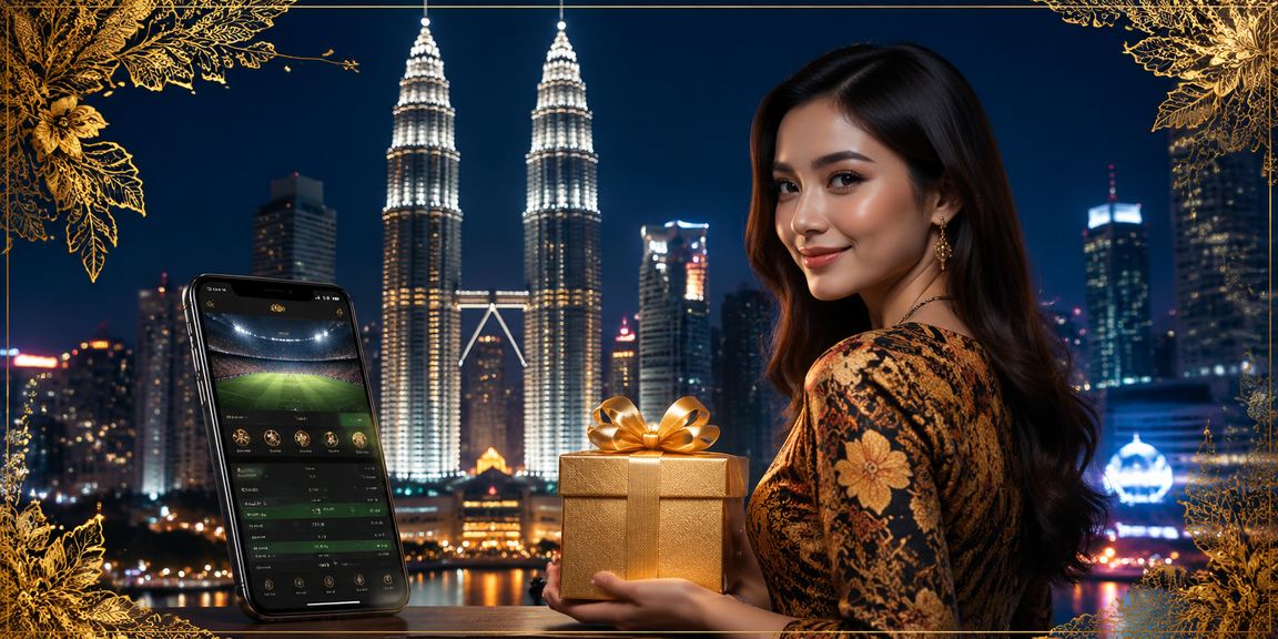 Pertaruhan sukan bergaya di Kuala Lumpur dengan motif batik Malaysia